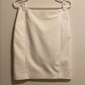 H&M White Pencil Skirt Size 6